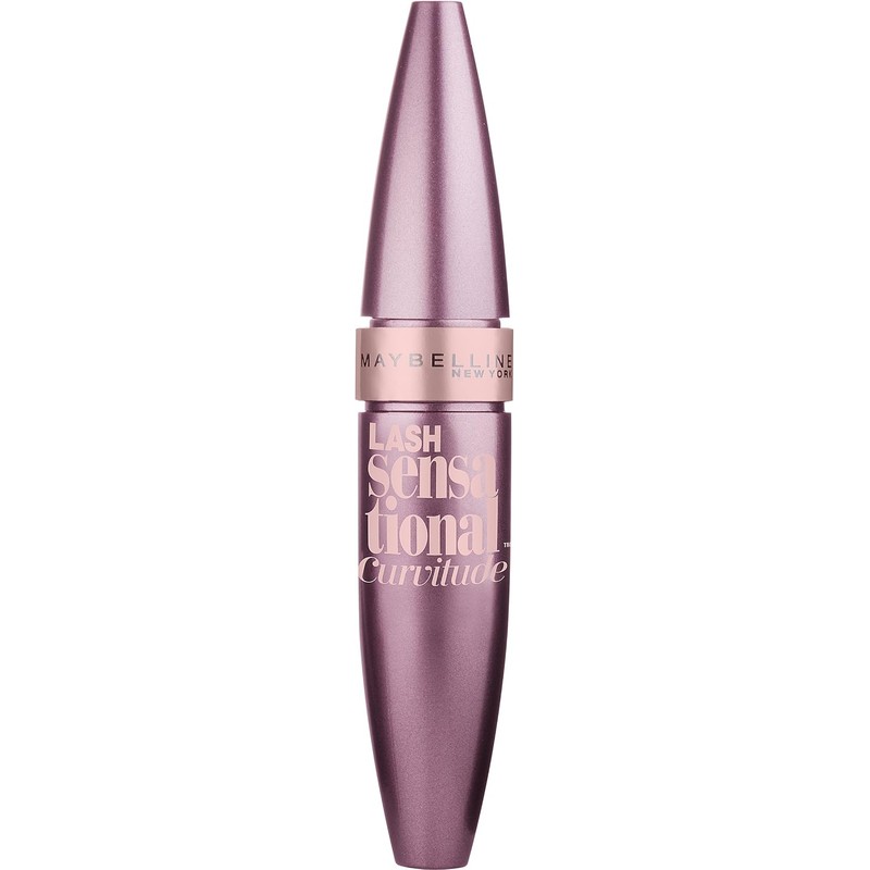 Máscara Curvitude Washable de Maybelline – Pestañas Curvadas y Volumen