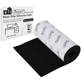 Non Slip Self Adhesive Silicone Cuttable Furniture Pads - 5x40 inch Versatile Non-Slip Silicone Pads for Variety of Objects, Appliances and Furniture