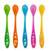 Rotho Babydesign Zoo Line Long Weaning Spoons (Pack of 5)