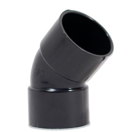 eco-filtration 43MM/1.5" 45 DEGREE ELBOW BEND (40MM DOMESTIC WASTE) SOLVENT WELD CONNECTOR KOI FISH POND PUMP FILTER TANK PIPE FITTING