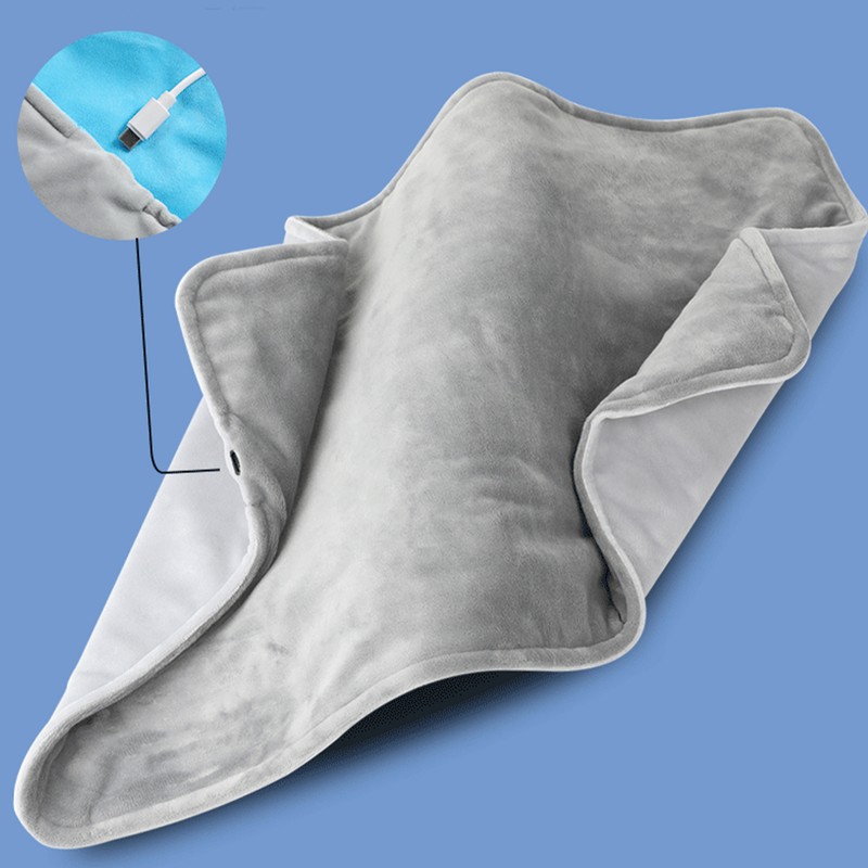 Electric Heating Pad Constant Temperature Washable IPX7 Waterproof USB 5V