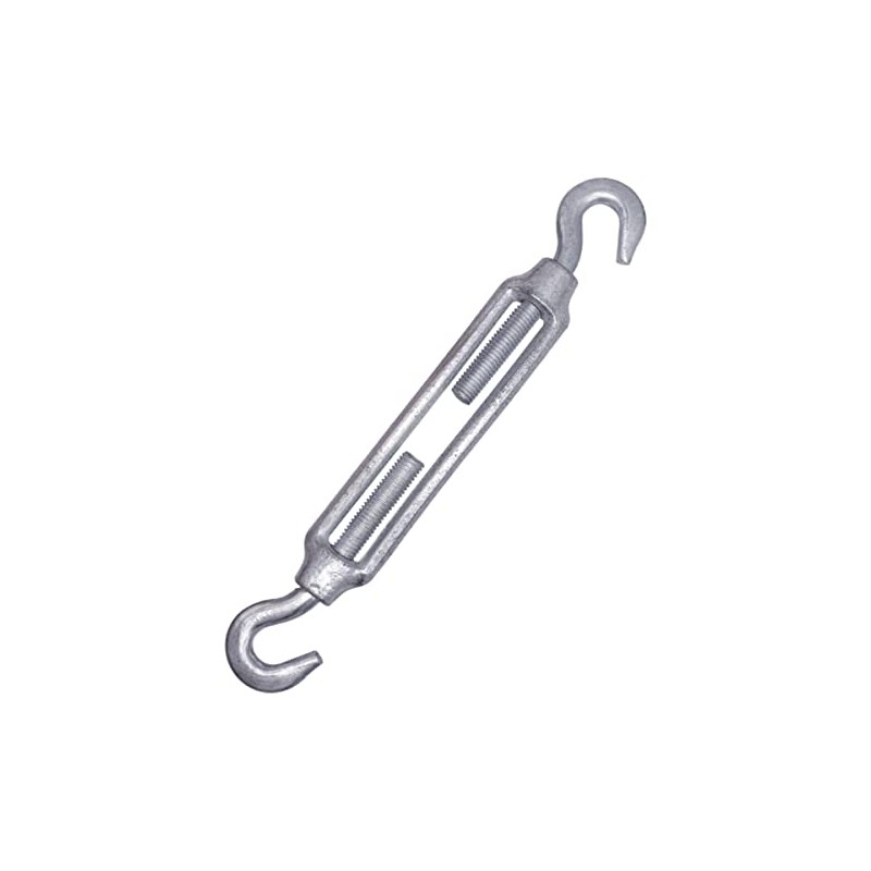 (1 Piece) Turnbuckle Wire Tensioner M10, Adjustable Turnbuckles Hook and