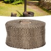 Fireproof Pipe Wrap, Adjustable Insulation Webbing, Heat Resistant for Wood