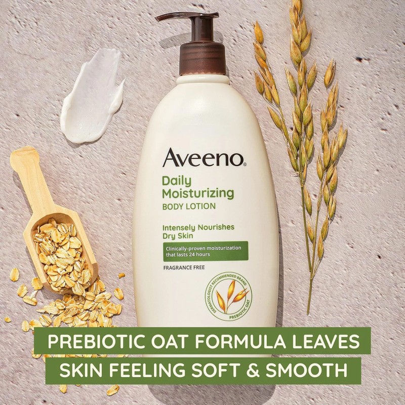 Aveeno Sheer Hydration Daily Moisturizing Fragrance-Free Lotion with Nourishing