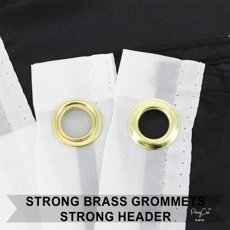 3x5FT Thin Yellow Line Flag Emergency Dispatchers Tow Recovery Security