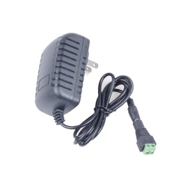 DC 12V 2A Power Supply Adapter, AC 100-240V to DC 12 Volt 2 Amp, Switching Power Supply for 12V 3528/5050 LED Strip Lights 24W Max Power Adaptor 2.1mm X 5.5mm US Plug(5.5 * 2.5mm, 12V 2A)