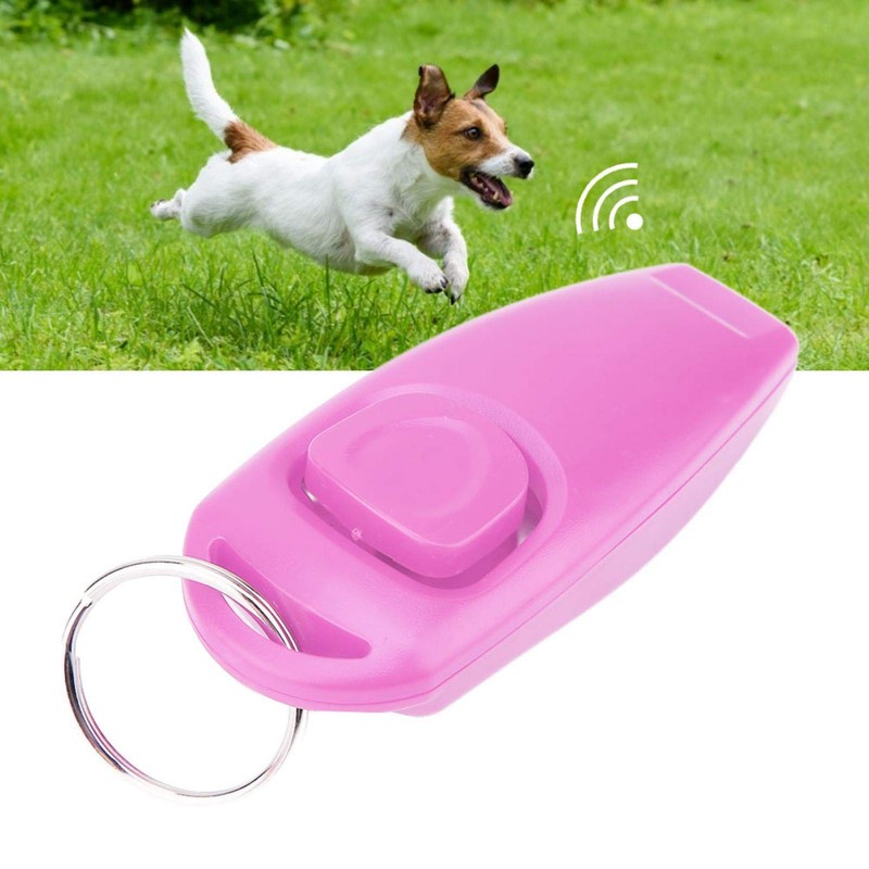 Zerodis Pet Trainer Keyring Aid Click Puppy and Cat Clicker