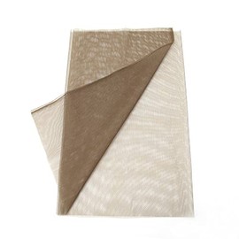 BTWTRY 1/2 Yard Medium Brown Lace Net Material for Wigs Making & Repair Wig Caps Closures and Frontals Foundation Wig Accessories 43inchx18inch (Medium Brown-1/2 Yard)