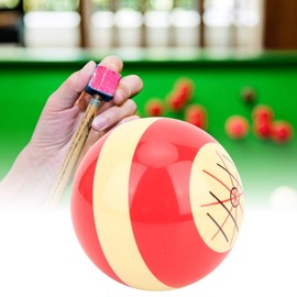 YWBL-WH Cue Ball Billiard Portable Billiard Cue Ball Practice Assistant Accessory for America Pool Eight 8 Ball