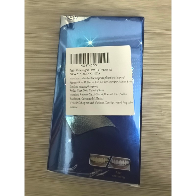 Teeth Whitening White Stripes Teeth, 28 Strips Teeth Whitening -
