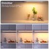 WOBANE LED Under-Unit Light Kitchen, Dimmable LED Cabinet Lighting with