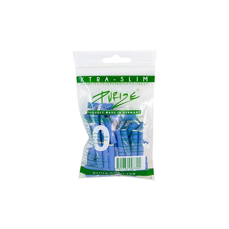 PURIZE 6 mm Xtra Slim Activated Carbon Filter Pack of