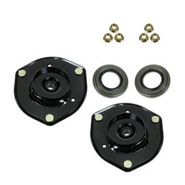 Front Upper Shock Strut Mount Kit Plate Bearing Pair Set of 2 For Camry ES300