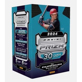 2024 Panini Prizm Baseball Factory Sealed Blaster Box 6 Packs of 5 Cards