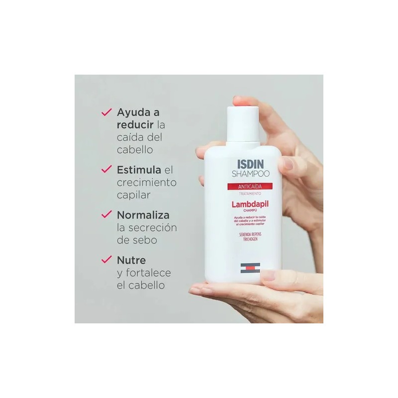 Isdin Shampoo Anticaída Lambdapil 400 Ml