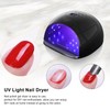 72W UV LED Nail Lamp 36pcs Light Chips 180° Lighting