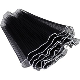 BWESOO Black 4.3 Yards Flower Wrapping Mesh Paper Bouquet Floral Packaging Paper Florist Bouquet Wraps Flower Shop Floral Tapes and Wraps Supplies