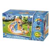 Alberca Piscina Parque Acuatico Resbaladilla Bomba Bestway Color Naranja