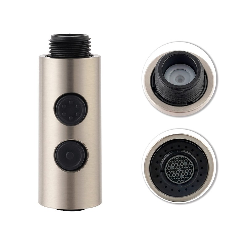 Hibbent Pull Out Sink Sprayer, 2 Function Kitchen Faucet Head,