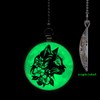Gotham Decor Moon Flower Cat Glow in The Dark Ceiling