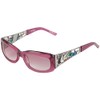 Ed Hardy 906 Pink Sunglasses with Leather Case