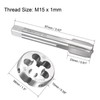 MACHSWON M15x1mm Metric Tap and Die Set,Machine Thread Screw Tap