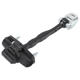 VekAuto No.1863038 Door Check Strap Stopper Limiter Compatible for Ford Transit Courier 2014-2017, Durable Metal Black Front Left Right Door Check Bracket Stop