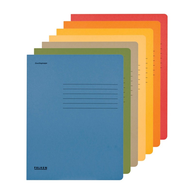 Original Falken 25-pack envelope folder. Made in Germany. Made of