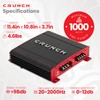 Crunch 1000 Watt Amp 2 Channel Car Audio Stereo Dual