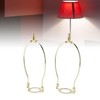2 Piece Lampshade Harp Holder, Adjustable Bracket, Lamp Harp Set,