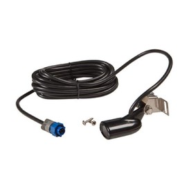 Lowrance Lowrance 000-0106-72 Transom-Mount 83/200 kHz Skimmer Transducer with Built-in Temp, Black