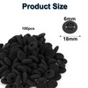 100Pcs Earphone Sponge Mesh Cushion Pads,Replacement Foam Earbud Earpad,Ear Earbuds