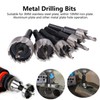 5Pcs Metal Hole Saw 16‑30mm High Speed Steel Wear Resistant