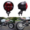 KEEPDSGN Bates Style Motorcycle Cafe Racer Chopper LED Brake Tail