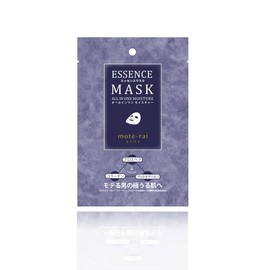 Soari Cosmetics Mote-rai MOTERAI Moisture All-in-One Essence Mask, Face Mask, Individual Packaging, For Men Who Get The Most Popular Skin (30)