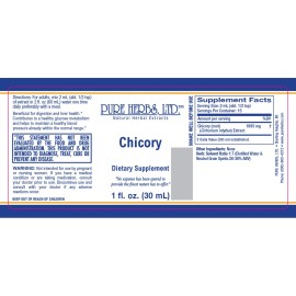 Pure Herbs: Chicory -  1 oz.