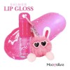 Brillo Labial Shimer Mocallure Con Llavero Conejito