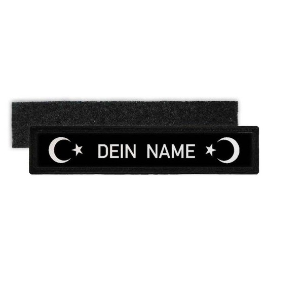 Copytec Name Patch Turkey Type 2 Half Moon Star Name