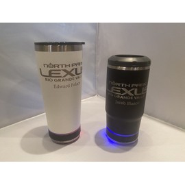 Vibe CUSTOM Vibe Bluetooth Speaker Tumblers 14oz 4-in-1, 18oz and 28oz Sizes/Colors