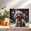 Cockapoo Christmas Card - Festive Xmas Cards 145 x 145mm