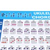 Ukulele Chord Sheet Professional Educational Reference Guide Ukulele Chord Poster