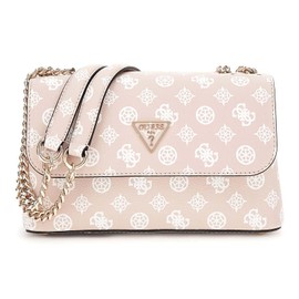 GUESS Eco Erica Convertible Crossbody Flap Sand Logo, Sand logo