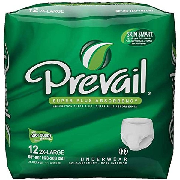 Prevail Extra Protective Underwear - XX-Large 48/cs