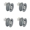 Aspares Dishwasher Upper Top Basket Wheel for Bosch Neff Siemens