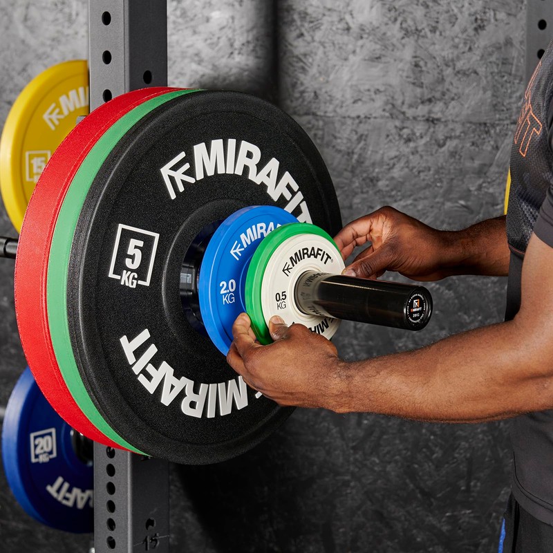 Mirafit IWF Coloured Fractional Weight Lifting Change Plates - Choice