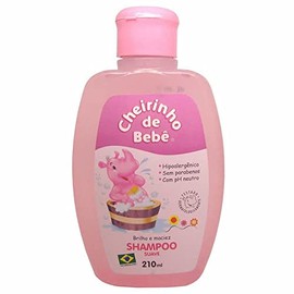 Cheirinho de Bebe SHAMPOO Suave 210ml Sheilinho Baby Shampoo
