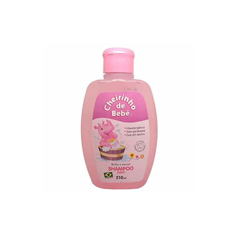 Cheirinho de Bebe SHAMPOO Suave 210ml Sheilinho Baby Shampoo