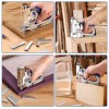 WORKPRO 4-in-1 Staple Gun Manual Brad Nailer Upholstery Stapler Nail