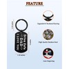 Gift for Dad, Stainless Steel Key Ring from Boys Girls,