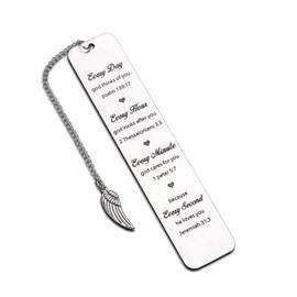 Christian Fathers Day Gift from Daughter Fathers Day Present from Wife First Communion Gifts for Teen Girls Inspirational Christian Religious Gifts Bookmarks for Women Stocking Stuffers for Women